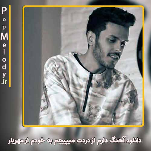 دانلود آهنگ مهریار  دارم از دردت میپیچم به خودم